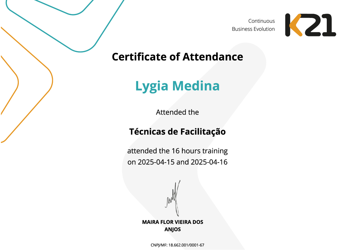 Certificado K21